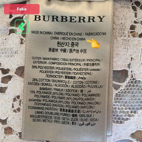 burberry dress fake|authenticate burberry item.